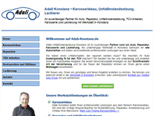 Tablet Screenshot of adali-konstanz.de